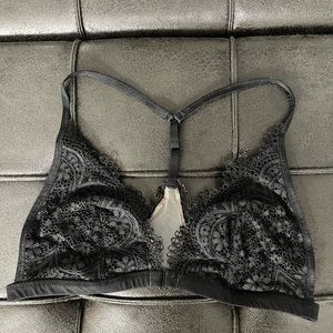 Victoria’s Secret black lace bralette